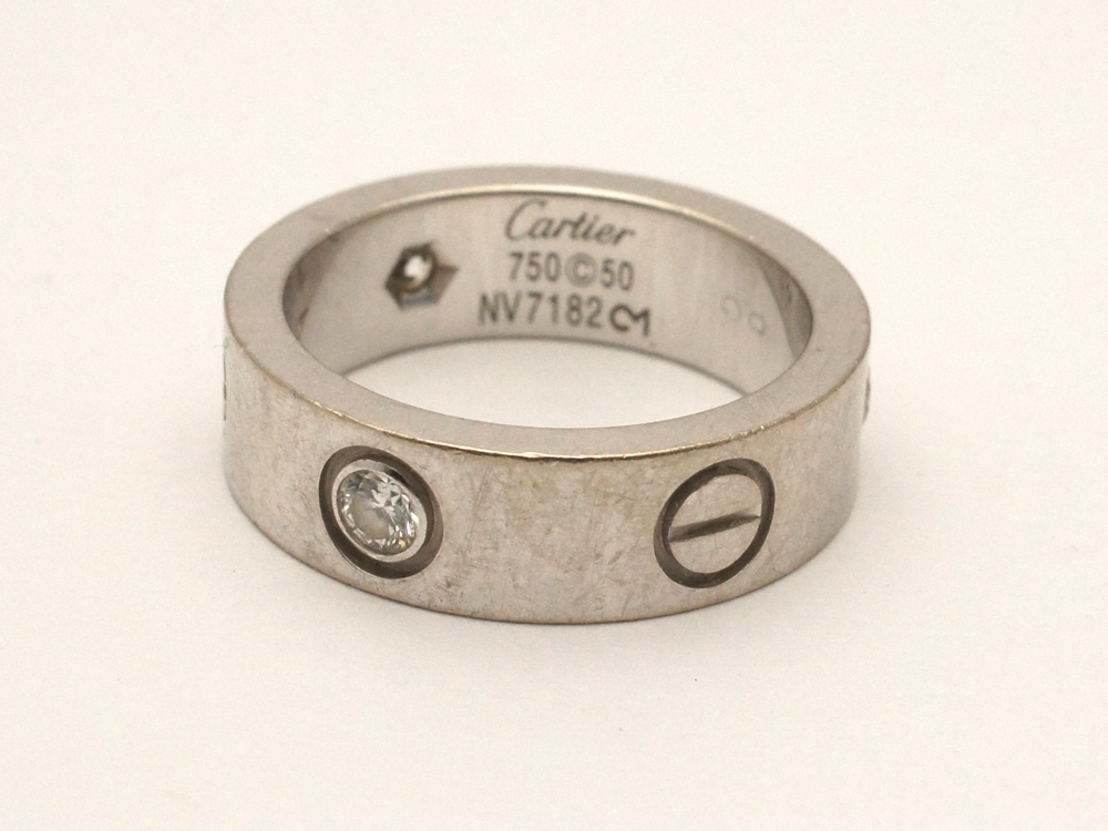 カルティエ | 指輪のサイズ直しなど、アクセサリーの修理実例集